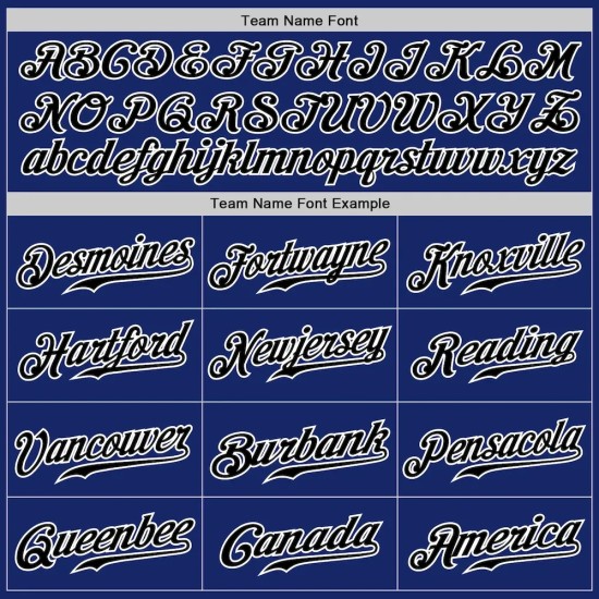 Custom Royal White Pinstripe Black-White Authentic Baseball Jersey Custom Royal White Pinstripe Black-White Authentic Baseball Jersey