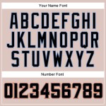 Custom Camo Black-Powder Blue Authentic Salute To Service Baseball Jersey