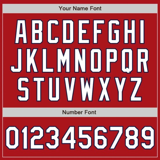 Custom Red White-Navy 3 Colors Arm Shapes Authentic Baseball Jersey Custom Red White-Navy 3 Colors Arm Shapes Authentic Baseball Jersey